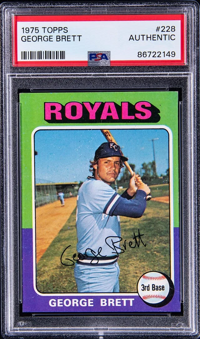 1975 Topps George Brett #288 card image