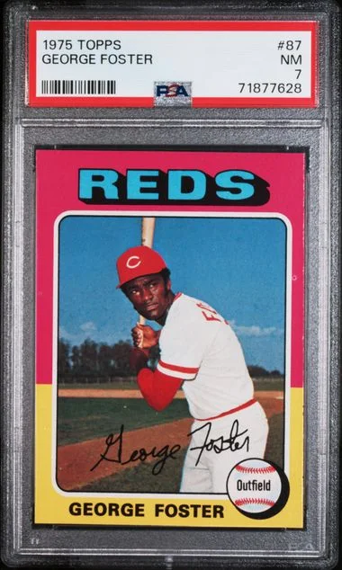 1975 Topps George Foster #87 card image
