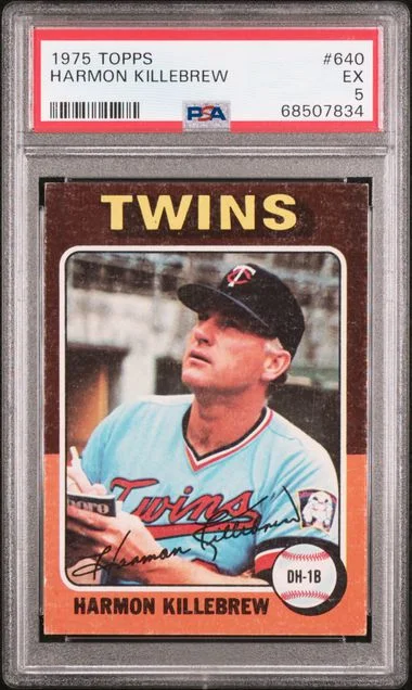 1975 Topps Harmon Killebrew #640 card image