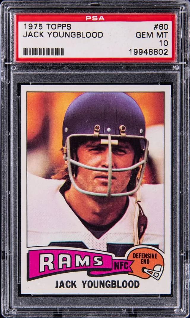 1975 Topps Jack Youngblood #60 card image