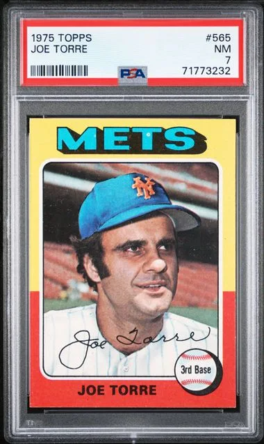 1975 Topps Joe Torre #565 card image