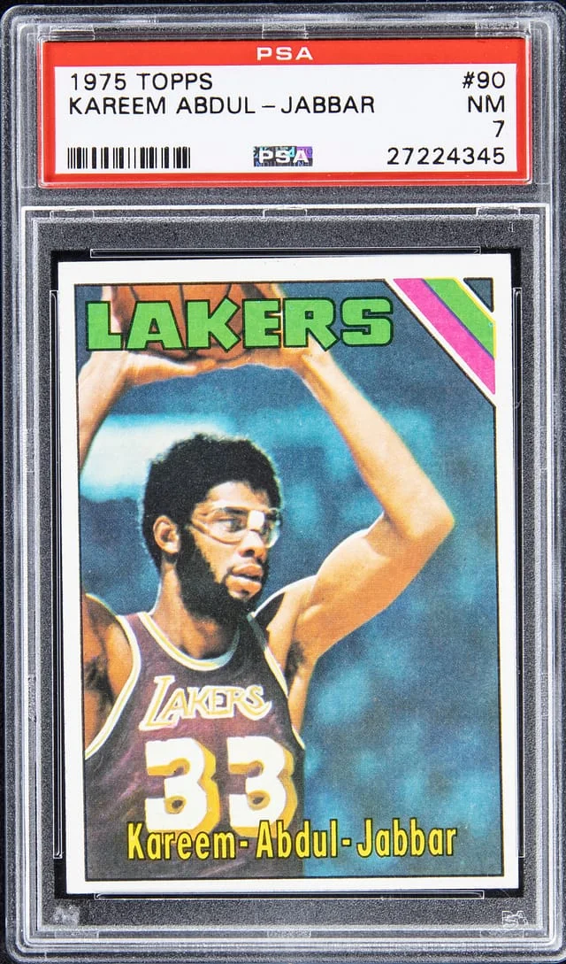 1975 Topps Kareem Abdul-Jabbar #90 card image