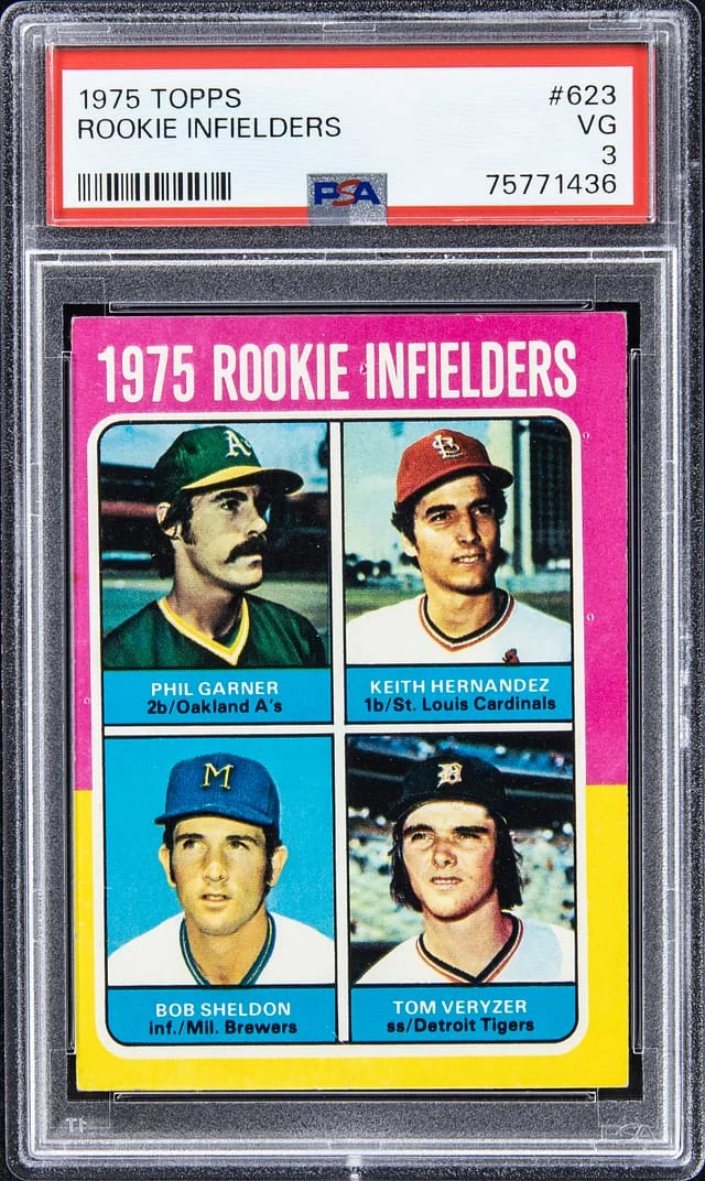 1975 Topps Keith Hernandez Infielders #623 card image