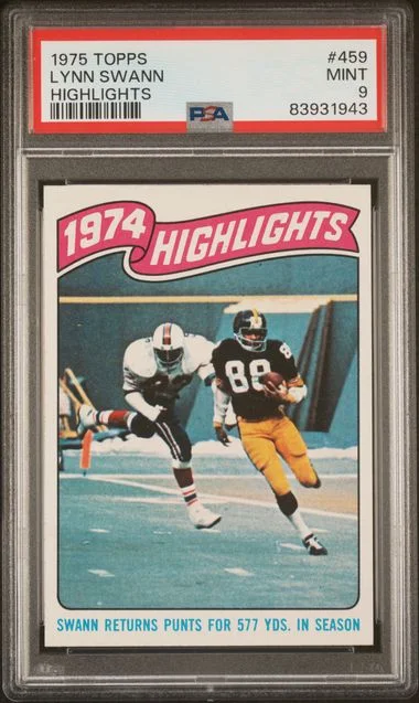 1975 Topps Lynn Swann Highlights #459 card image
