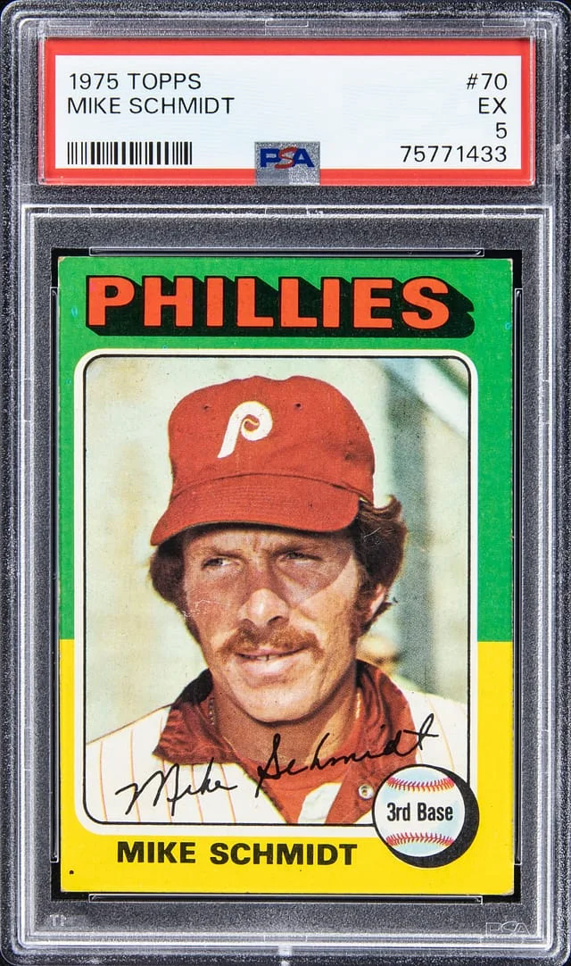 1975 Topps Mike Schmidt #70 card image