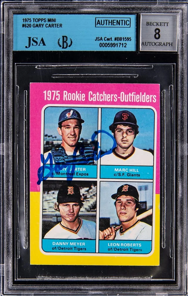 1975 Topps Mini Gary Carter #620 card image