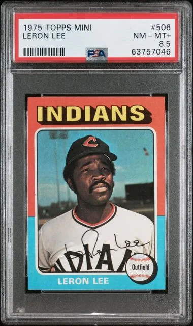 1975 Topps Mini Leron Lee #506 card image