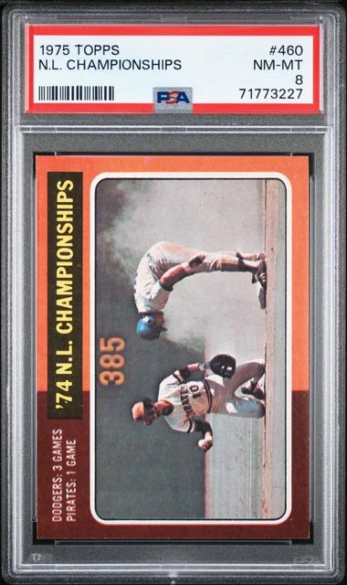 1975 Topps N.L. Championships #460 card image