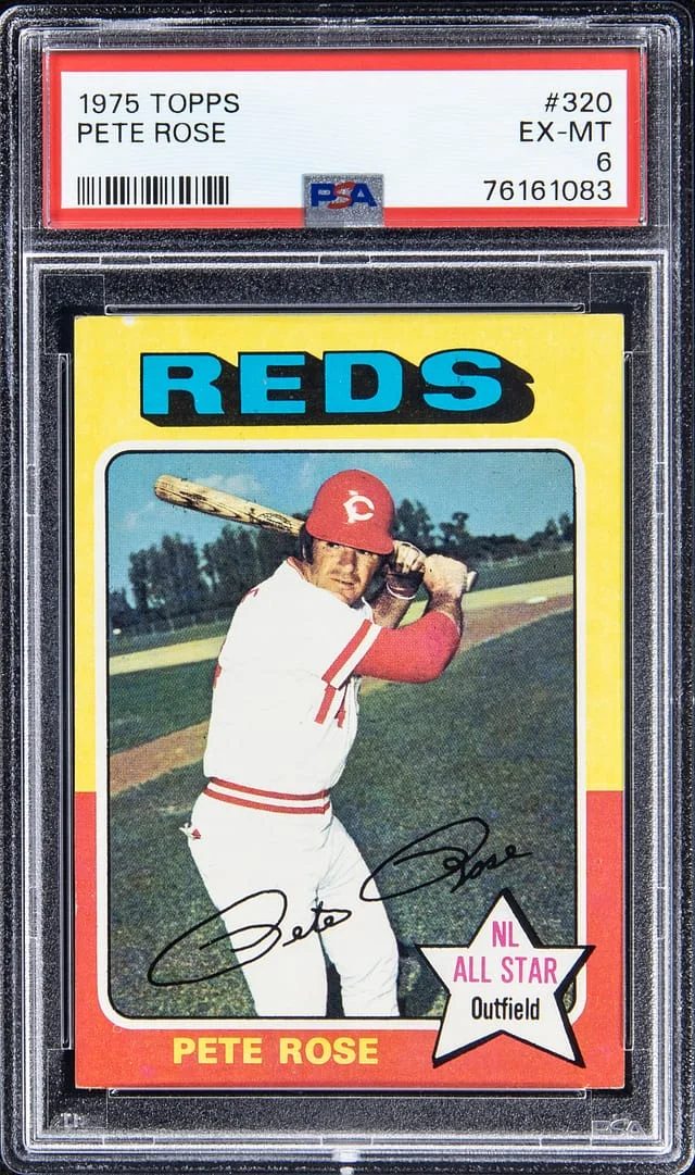 1975 Topps Pete Rose #320 card image
