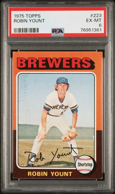 1975 Topps Robin Yount #223 card image