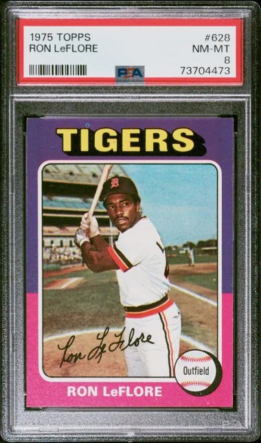 1975 Topps Ron Leflore #628 card image