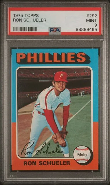 1975 Topps Ron Schueler #292 card image