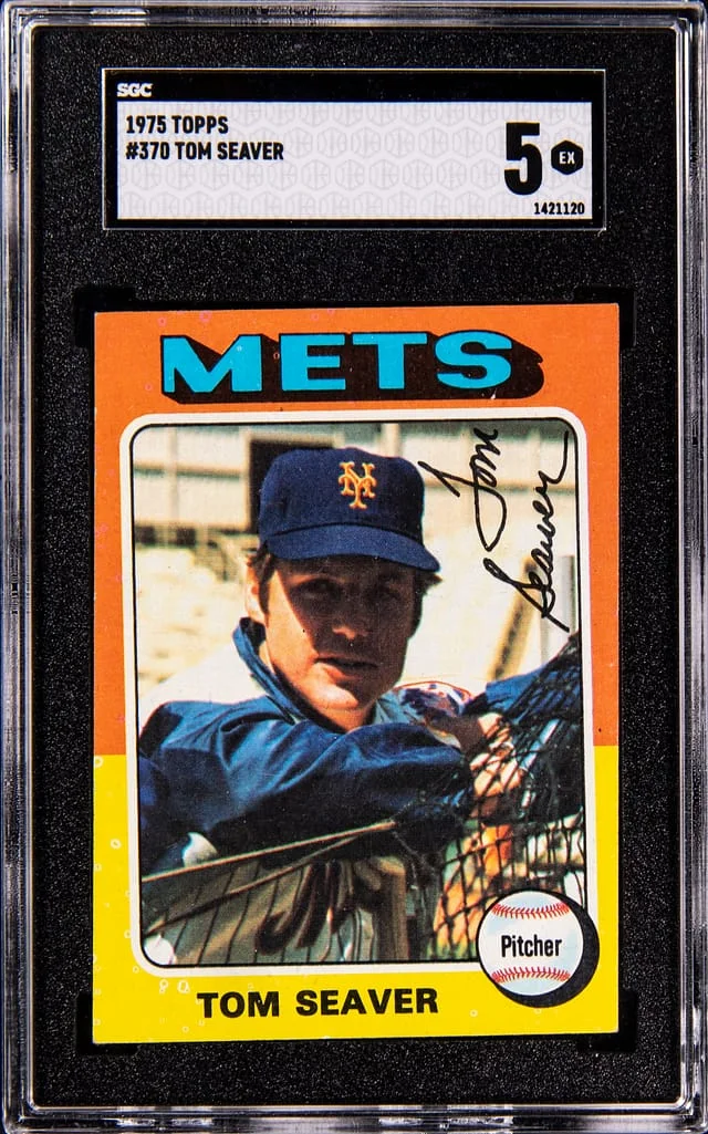 1975 Topps Tom Seaver #370 card image