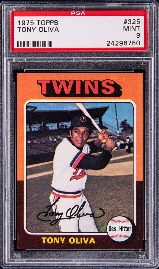 1975 Topps Tony Oliva #325 card image