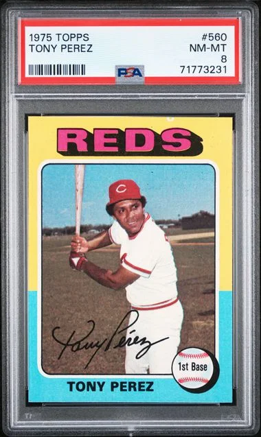 1975 Topps Tony Perez #560 card image