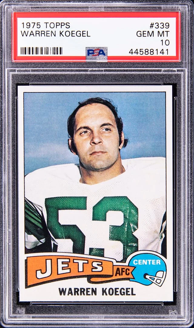 1975 Topps Warren Koegel #339 card image
