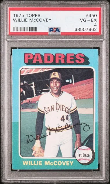 1975 Topps Willie McCovey #450 card image