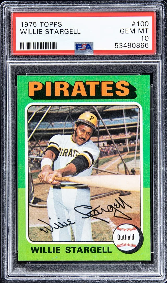 1975 Topps Willie Stargell #100 card image