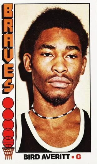 1976-77 Topps Bird Averitt #49 card image