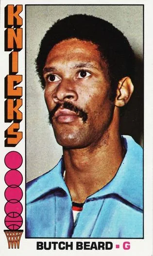 1976-77 Topps Butch Beard #6 card image