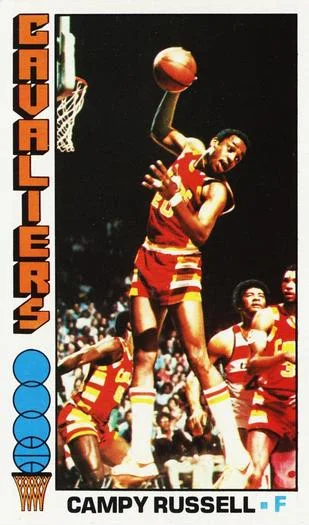 1976-77 Topps Campy Russell #23 card image