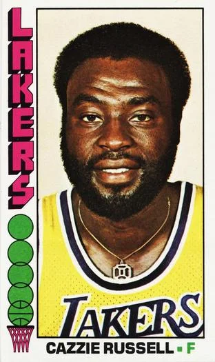 1976-77 Topps Cazzie Russell #83 card image