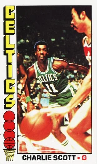 1976-77 Topps Charlie Scott #24 card image