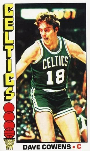 1976-77 Topps Dave Cowens #30 card image