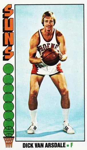 1976-77 Topps Dick Van Arsdale #26 card image