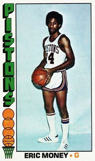 1976-77 Topps Eric Money #58 card image