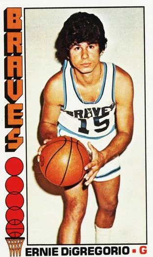 1976-77 Topps Ernie DiGregorio #82 card image