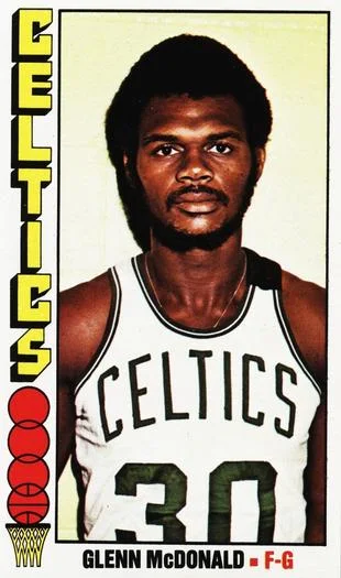 1976-77 Topps Glenn McDonald #47 card image