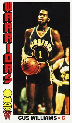 1976-77 Topps Gus Williams #69 card image