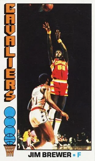 1976-77 Topps Jim Brewer #74 card image