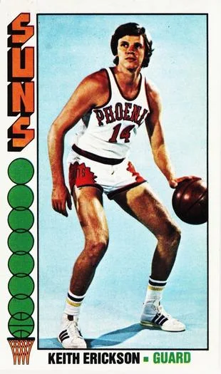 1976-77 Topps Keith Erickson #4 card image