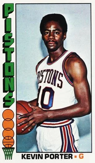 1976-77 Topps Kevin Porter #84 card image
