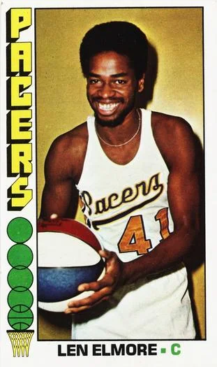 1976-77 Topps Len Elmore #71 card image