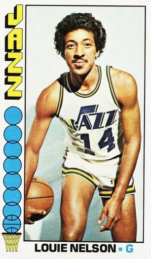 1976-77 Topps Louie Nelson #17 card image