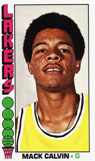 1976-77 Topps Mack Calvin #62 card image