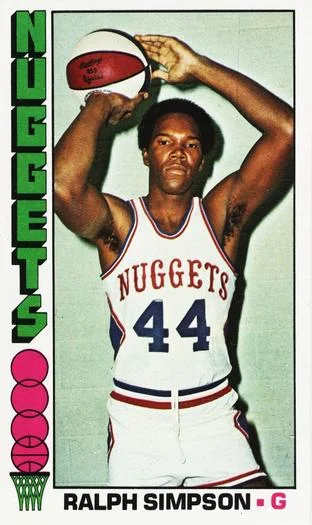 1976-77 Topps Ralph Simpson #22 card image