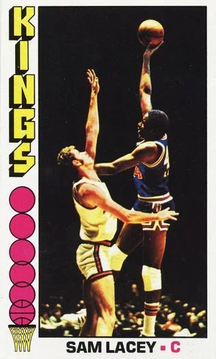 1976-77 Topps Sam Lacey #67 card image