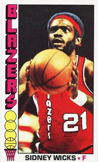 1976-77 Topps Sidney Wicks #31 card image