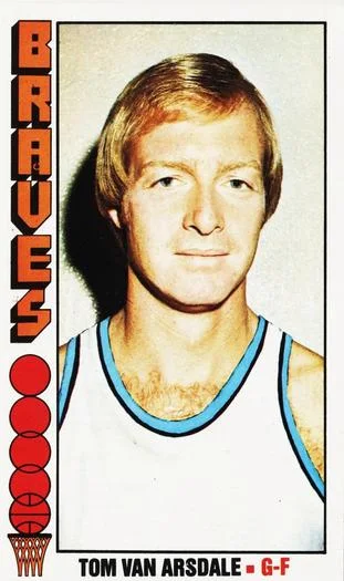 1976-77 Topps Tom Van Arsdale #99 card image