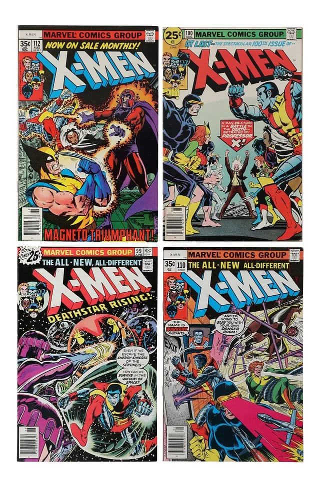 1976-78 Marvel) Books - Raw - Classic Battle of Original X-Men vs. New X-Men #4 card image