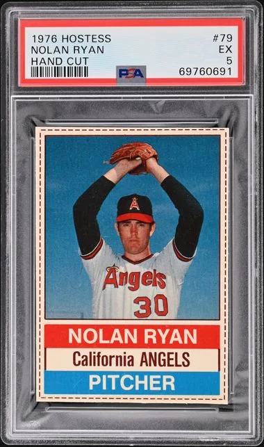 1976 Hostess Hand Cut Nolan Ryan #79 card image