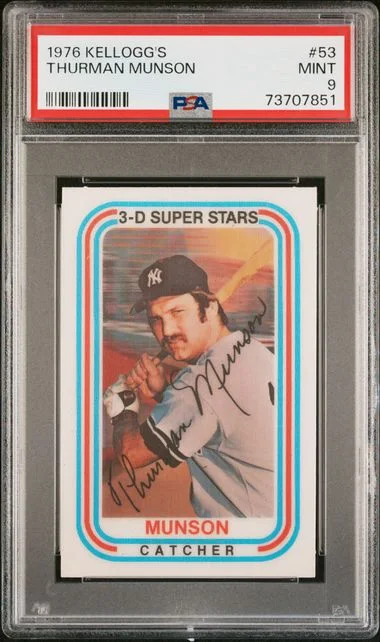 1976 Kellogg's Thurman Munson #53 card image