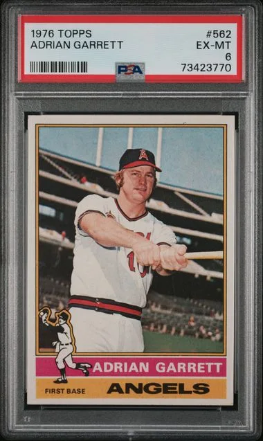 1976 Topps Adrian Garrett #562 card image