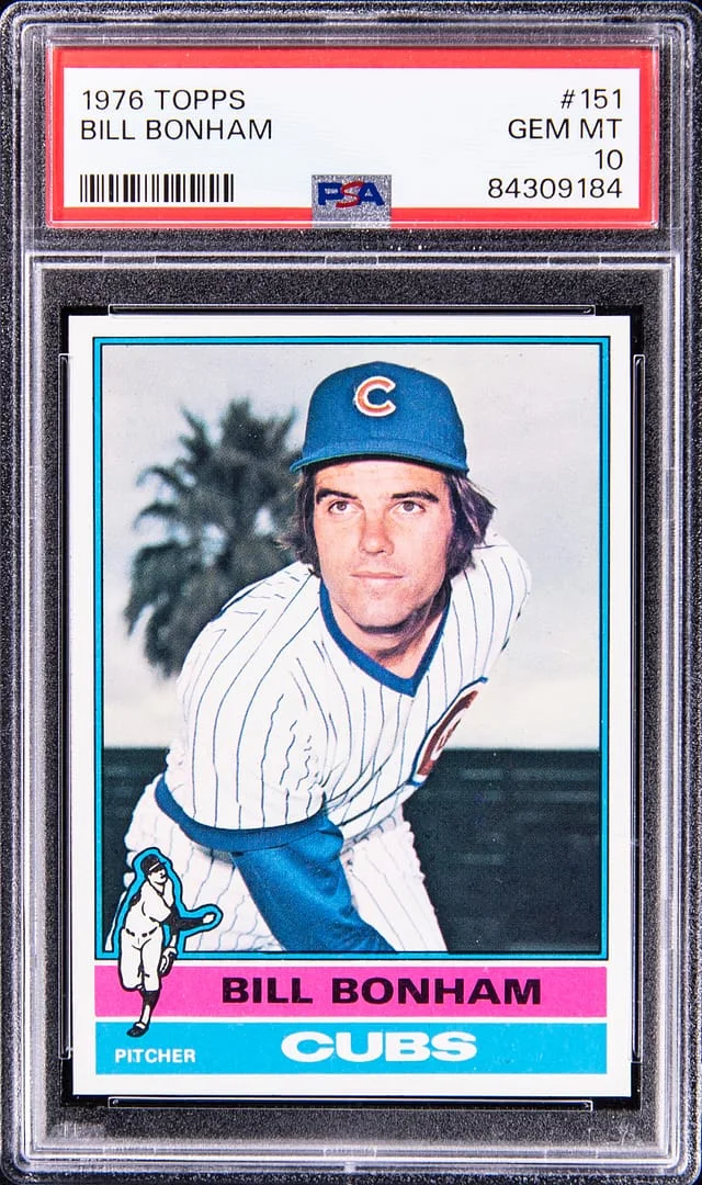 1976 Topps Bill Bonham #151 card image