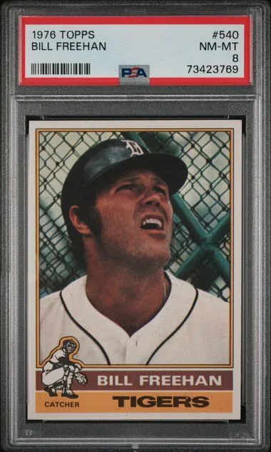 1976 Topps Bill Freehan #540 card image
