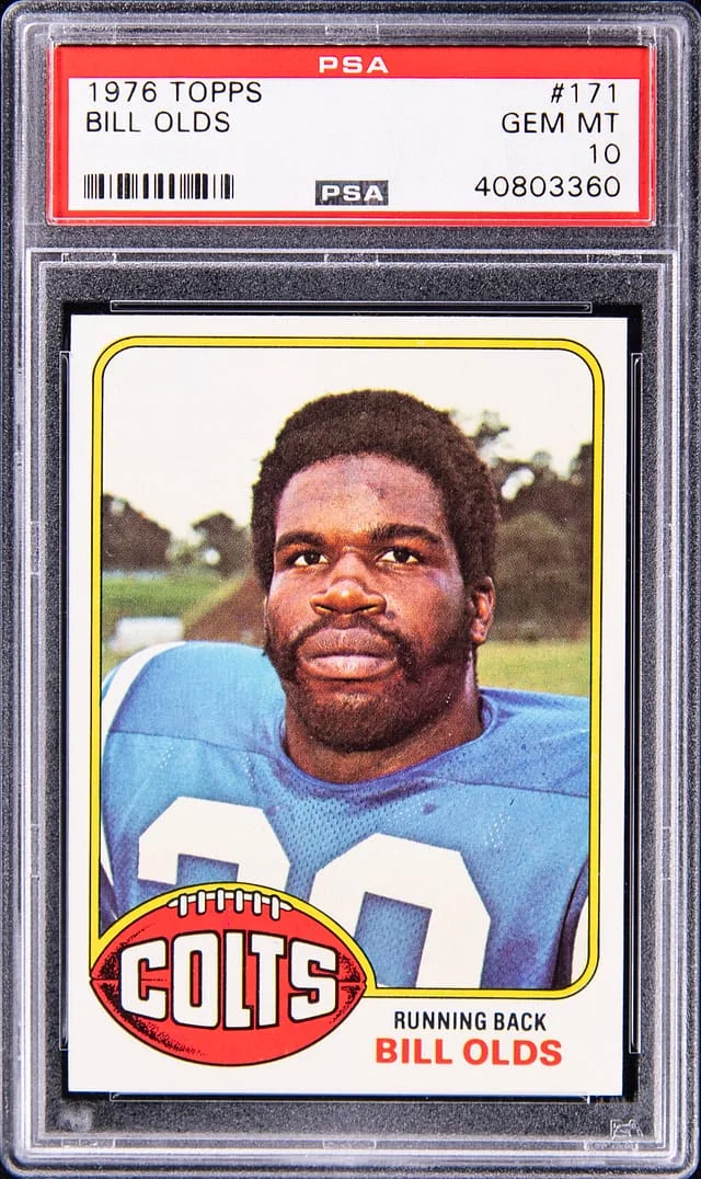 1976 Topps Bill Olds #171 card image
